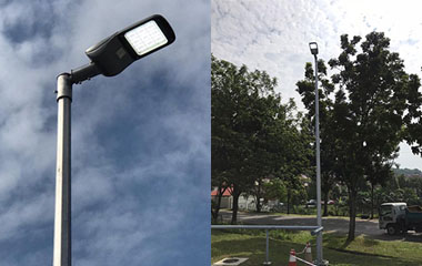 100w led street light project case-thum
