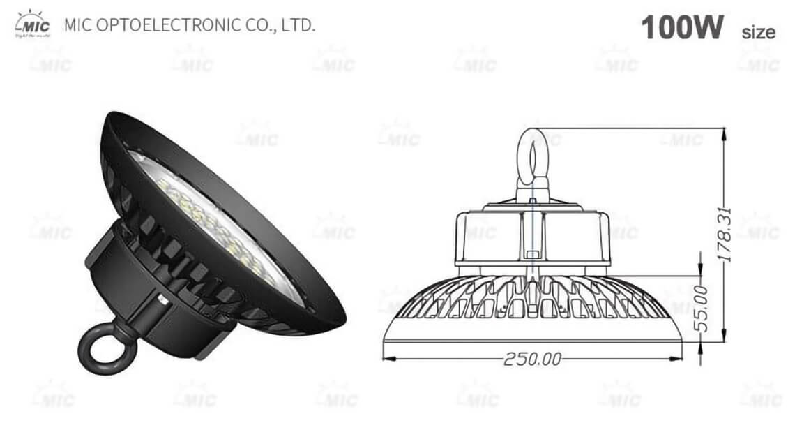 140lm LED UFO LED工矿灯-工业细节2