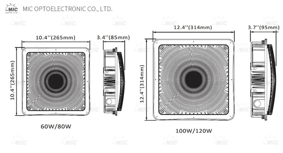 80w 120w led canopy light-detail-01